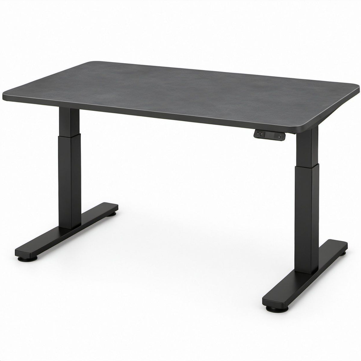 Secretária Elétrica com Altura Regulável Preta 120 x 60 x 72-118 cm